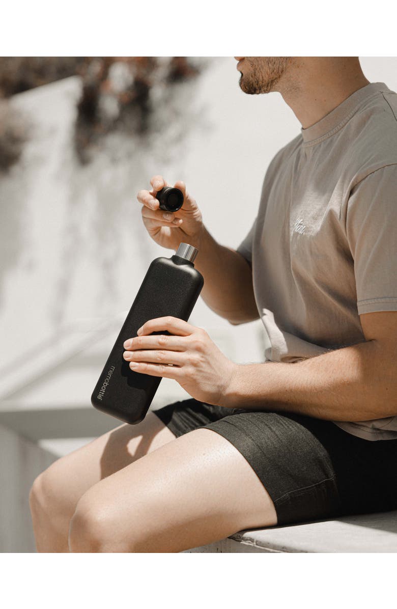 Memobottle Slim Memobottle - Stainless Steel, Alternate, color, Black