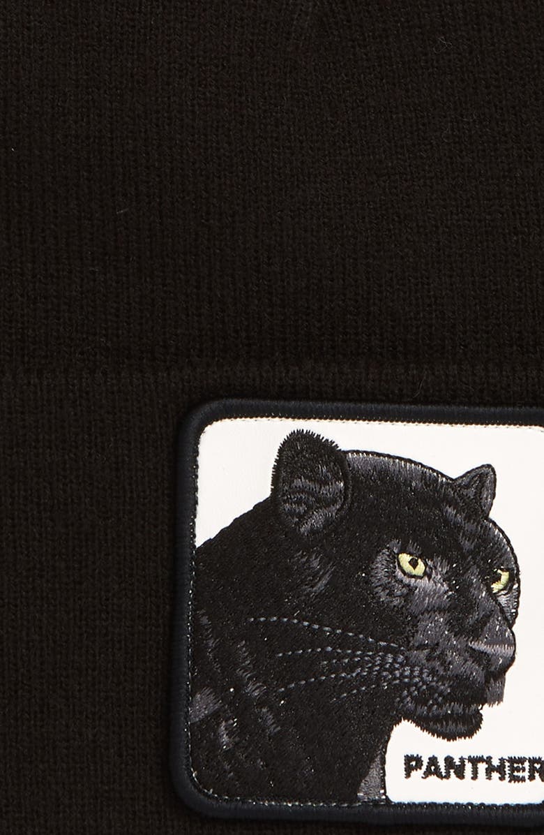 Goorin Bros. On the Hunt Patch Beanie, Alternate, color, Black