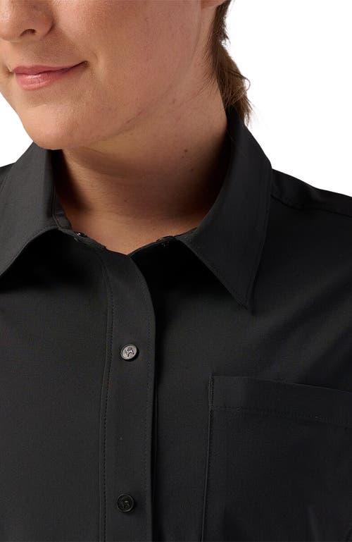 Backcountry Slickrock Short-sleeve Button-up Jersey In Black
