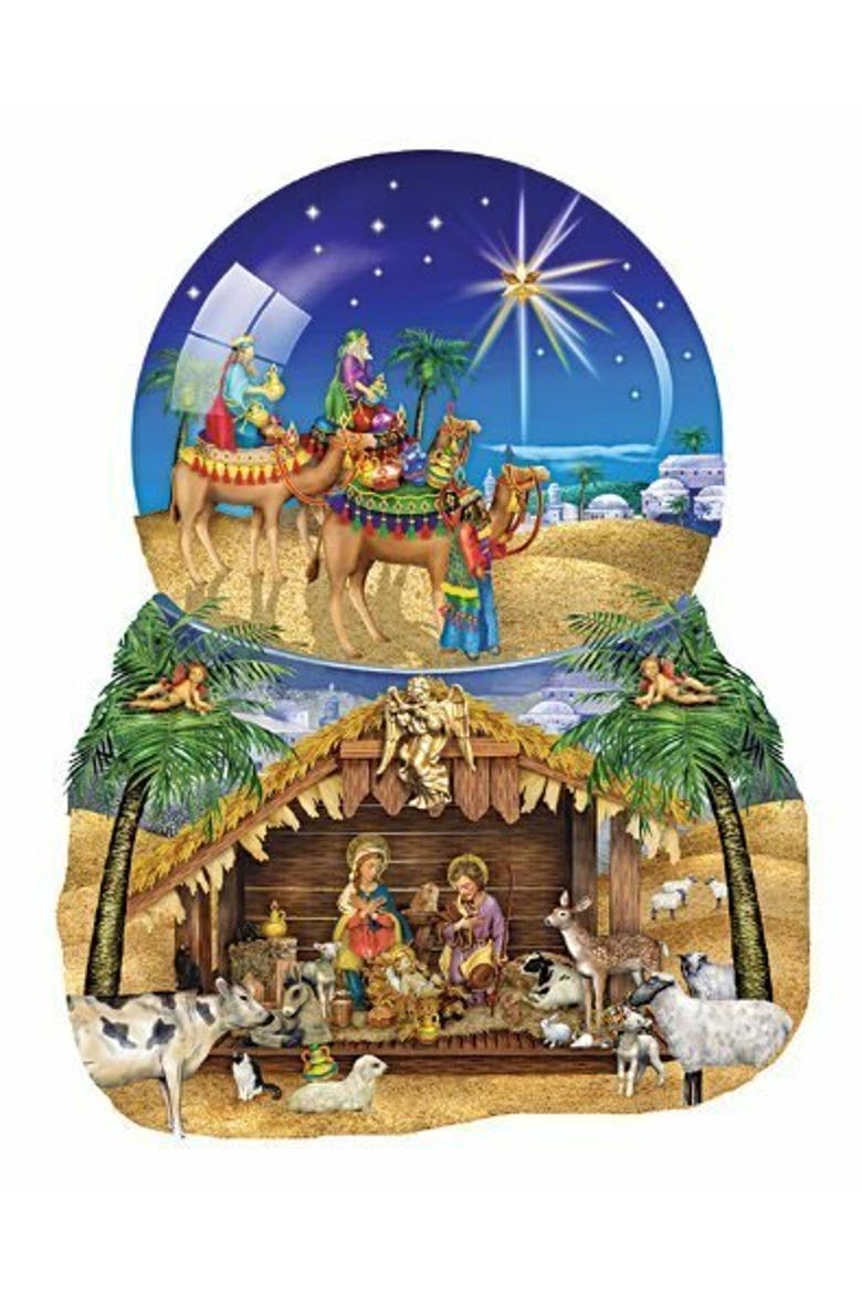 O Star of Bethlehem 1000 piece Jigsaw Puzzle for Adults Special Shape, Alternate, color, Multicolor