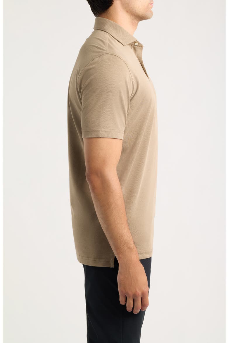Crown Crafted Albatross Performance Polo, Alternate, color, LIGHT MOCHA