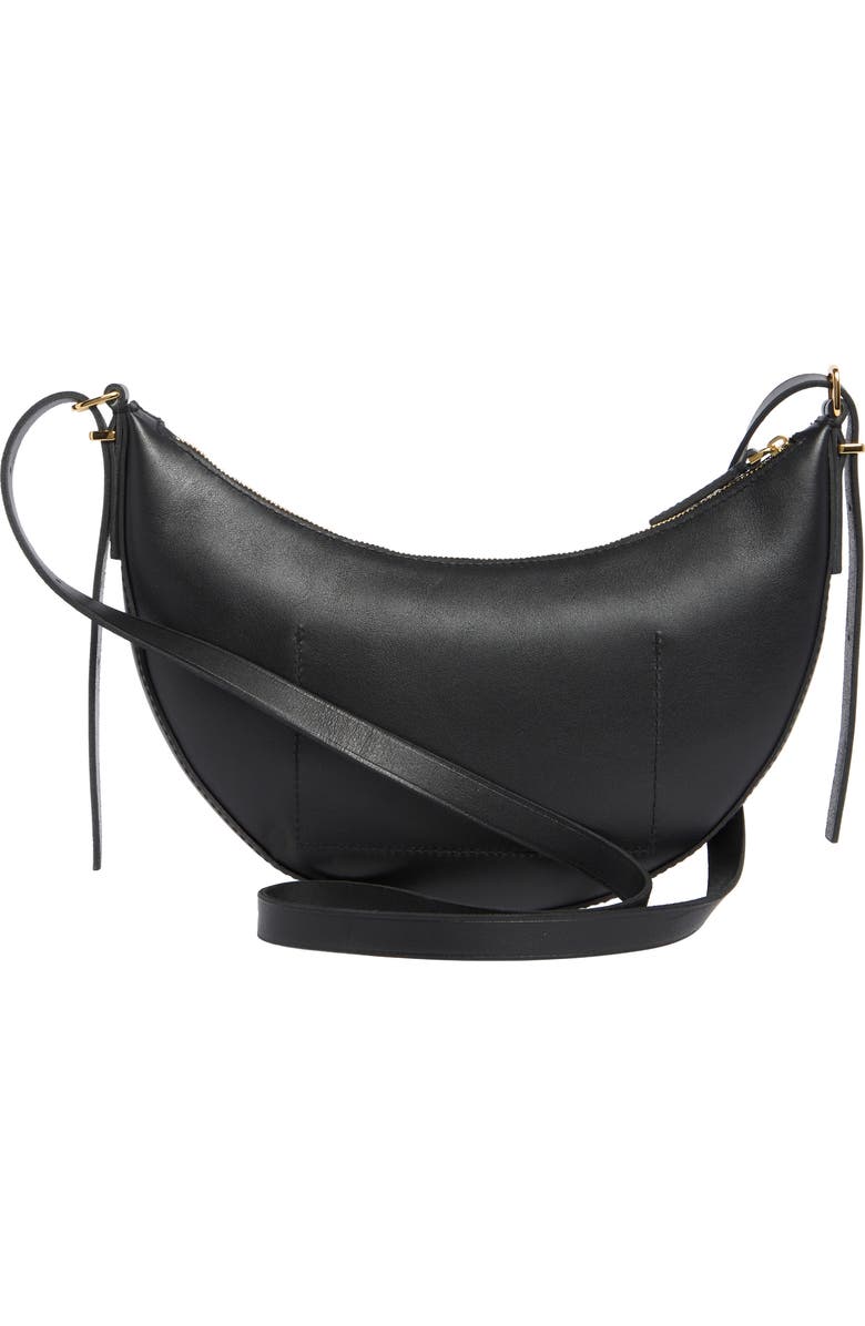 Madewell Mini The Essential Convertible Top Handle Crossbody Bag, Alternate, color, True Black