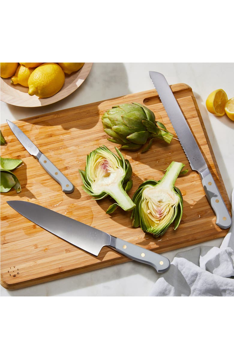 Five Two by Food52 Set of 3 Essential Knives, Alternate, color,