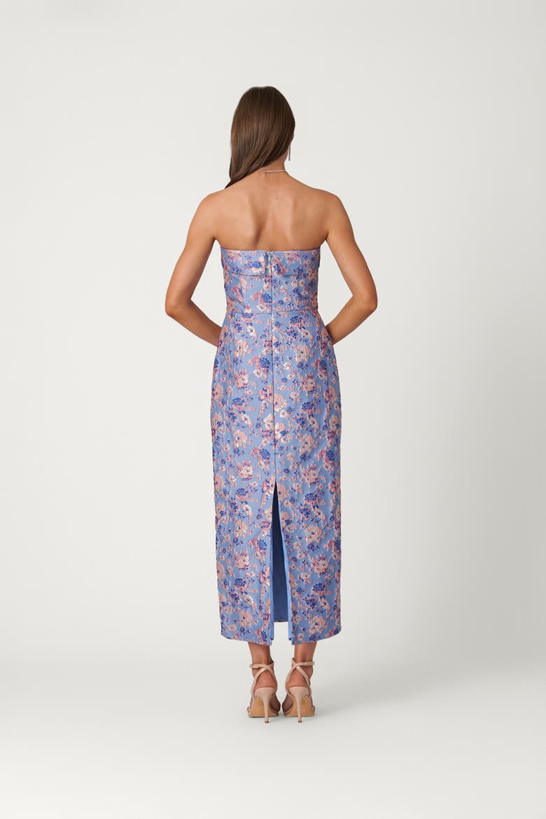 Midnight Jacquard Callie Dress, Alternate, color, Lilac Multi