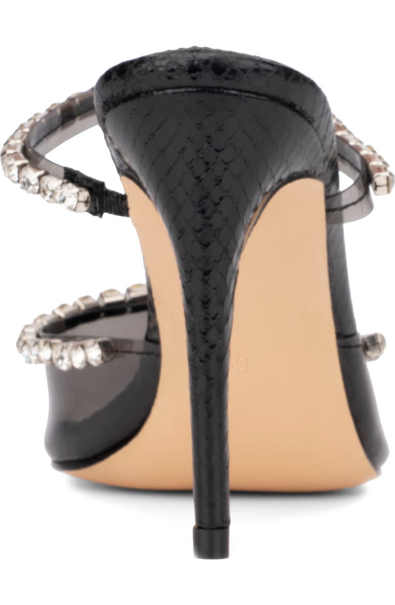 NEW YORK AND COMPANY Fatima Crystal Embellished Lucite Pump, Alternate, color,