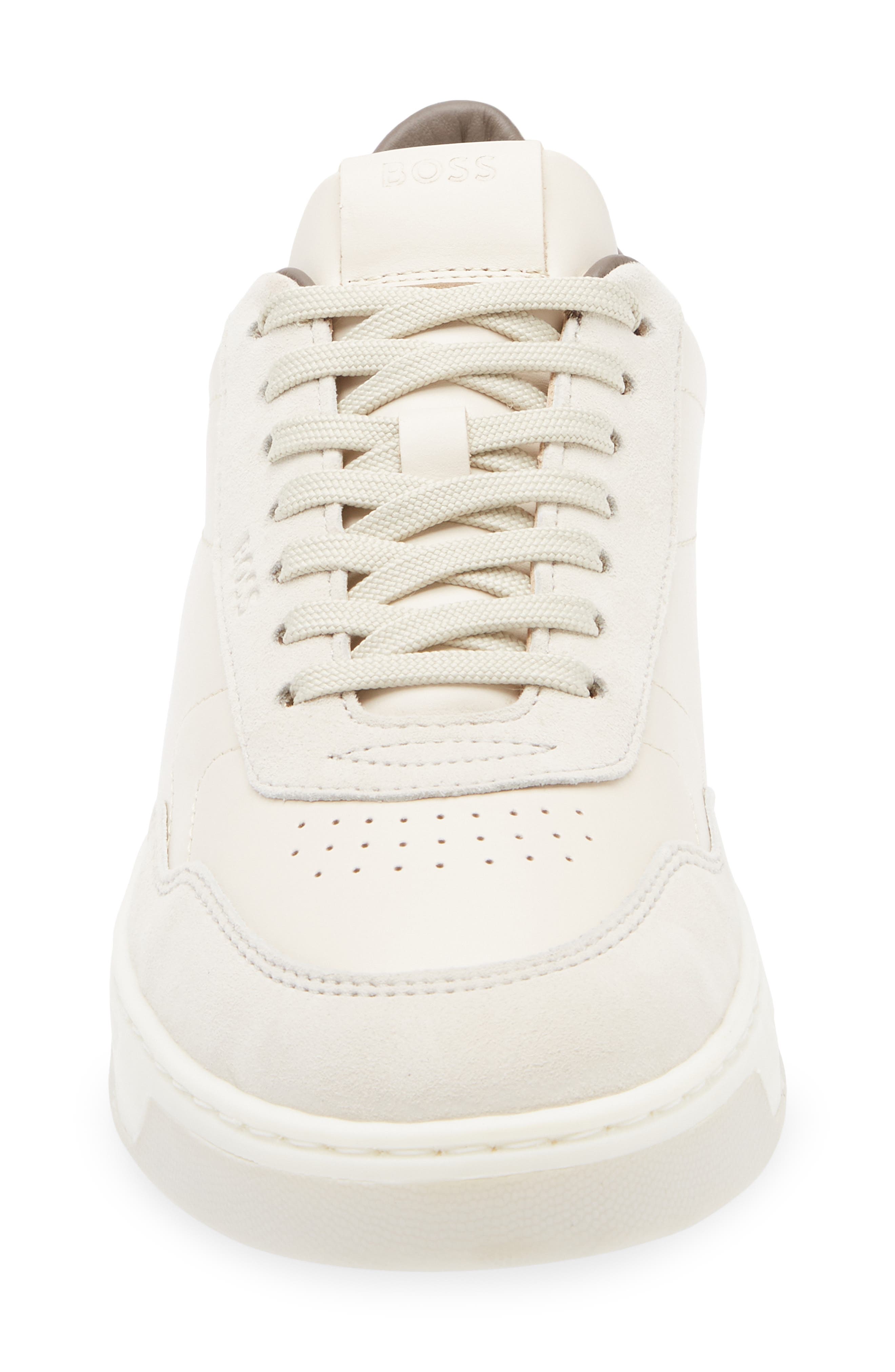 BOSS Baltimore Tennis Sneaker, Alternate, color, Open White