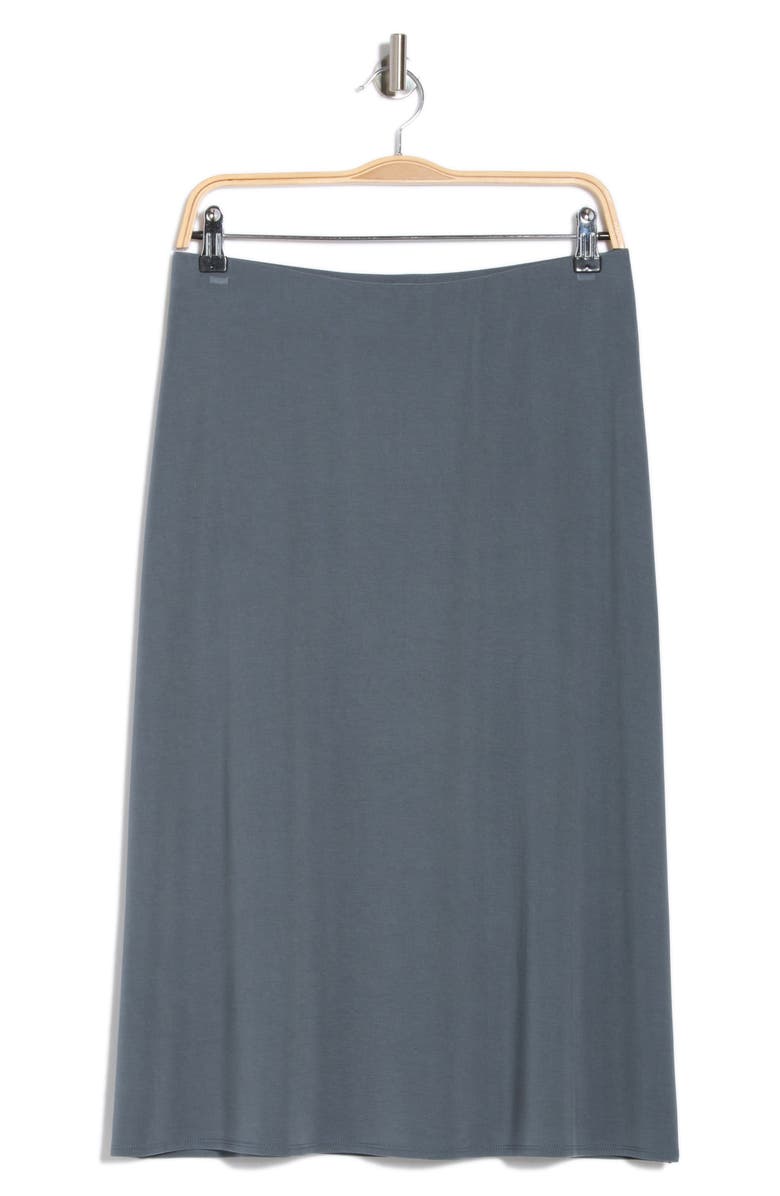 NORDSTROM RACK Knit Midi Skirt, Alternate, color, Blue Slate