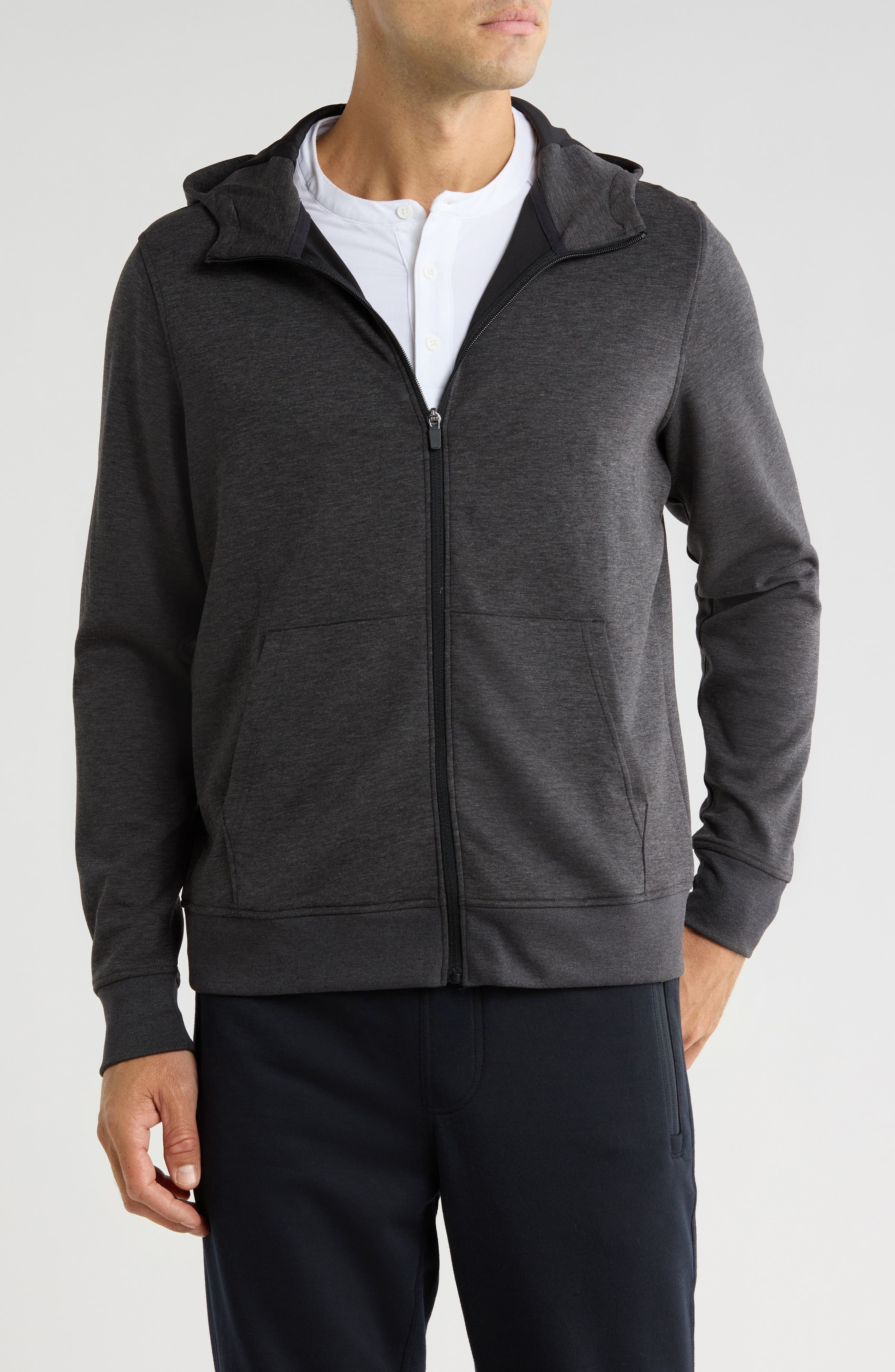 90 DEGREE BY REFLEX Scuba Full-Zip Hoodie