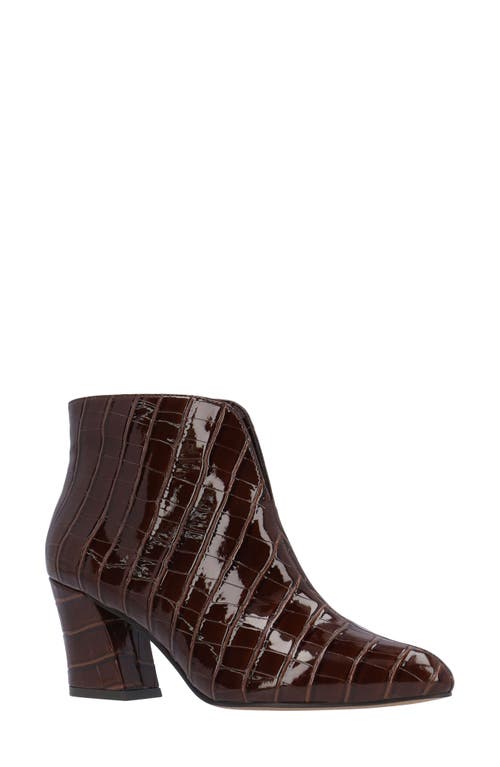 J. Reneé Tatum Bootie In Brown