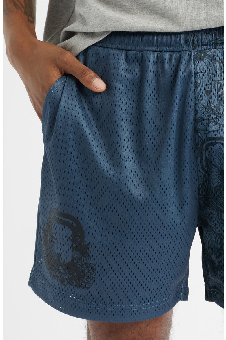 Summer Mesh Shorts, Alternate, color, BLACK