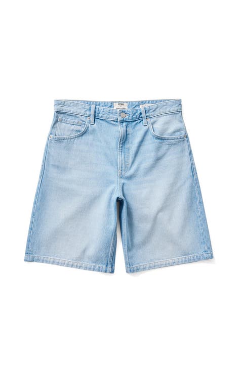 Shorts Homme Cabanno Jeans Taille 32 - 100% Coton, Gris, Coupe Droite (flat Front), Occasion Très Bon état