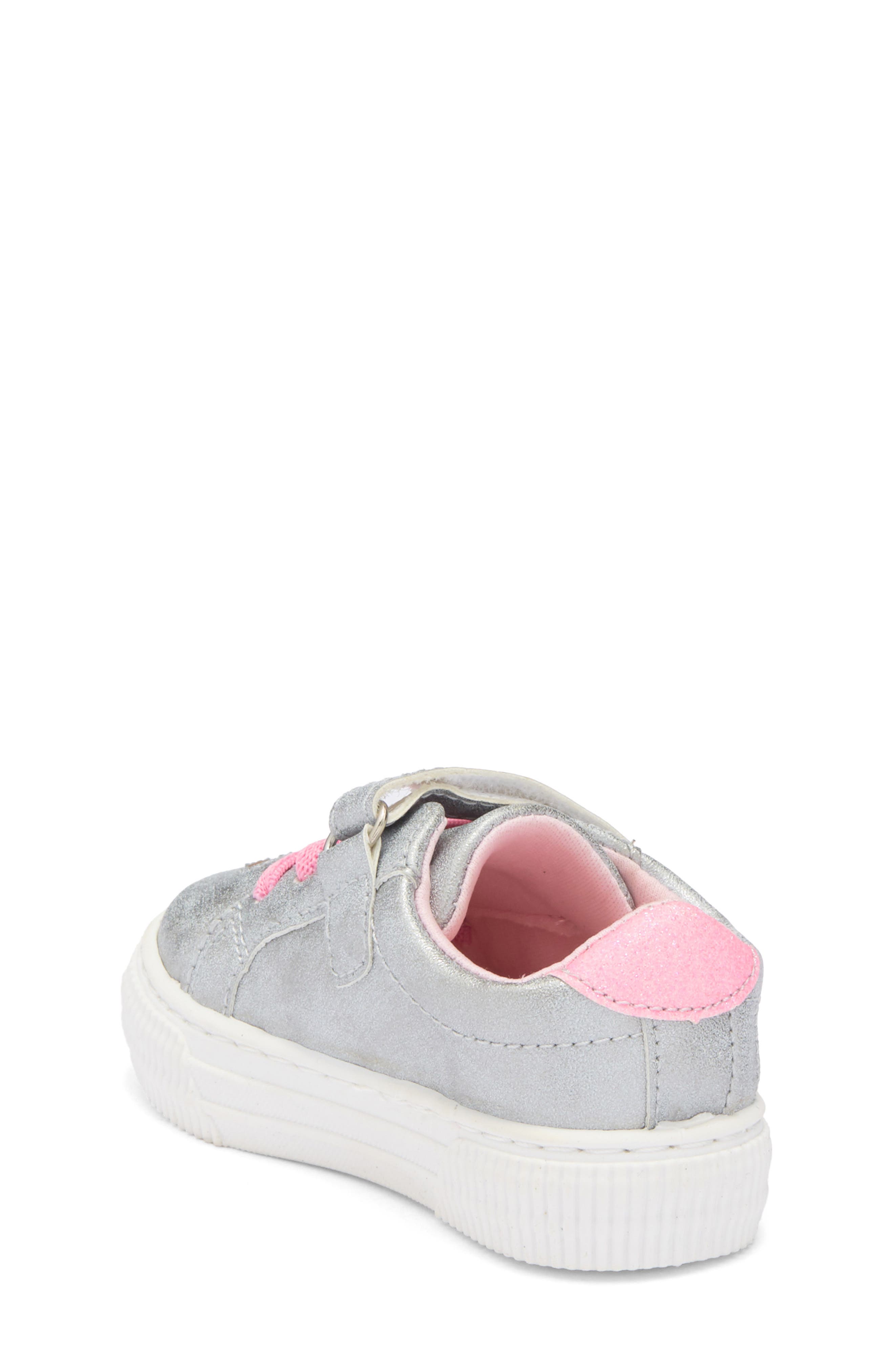 JELLYPOP Kids' Lil Ethan Sneaker, Alternate, color, Silver