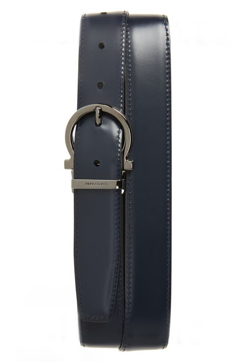 Gancio Leather Belt