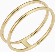 Oradina 14K Yellow Gold Hudson Petite Ring