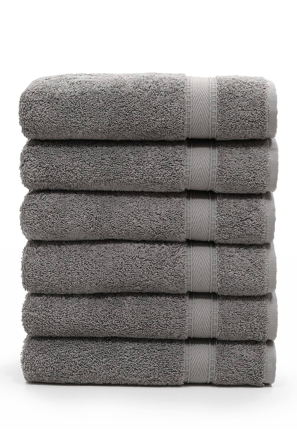 Sinemis Terry Hand Towels - Set of 6
