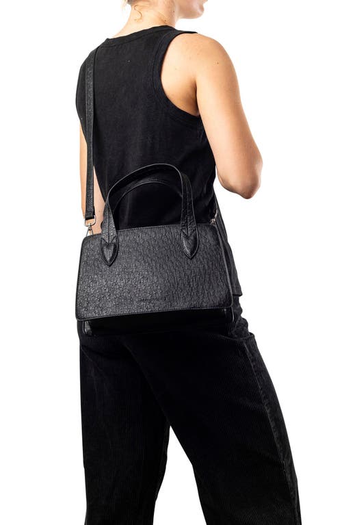 Urban Originals Clara Textured Satchel In Black
