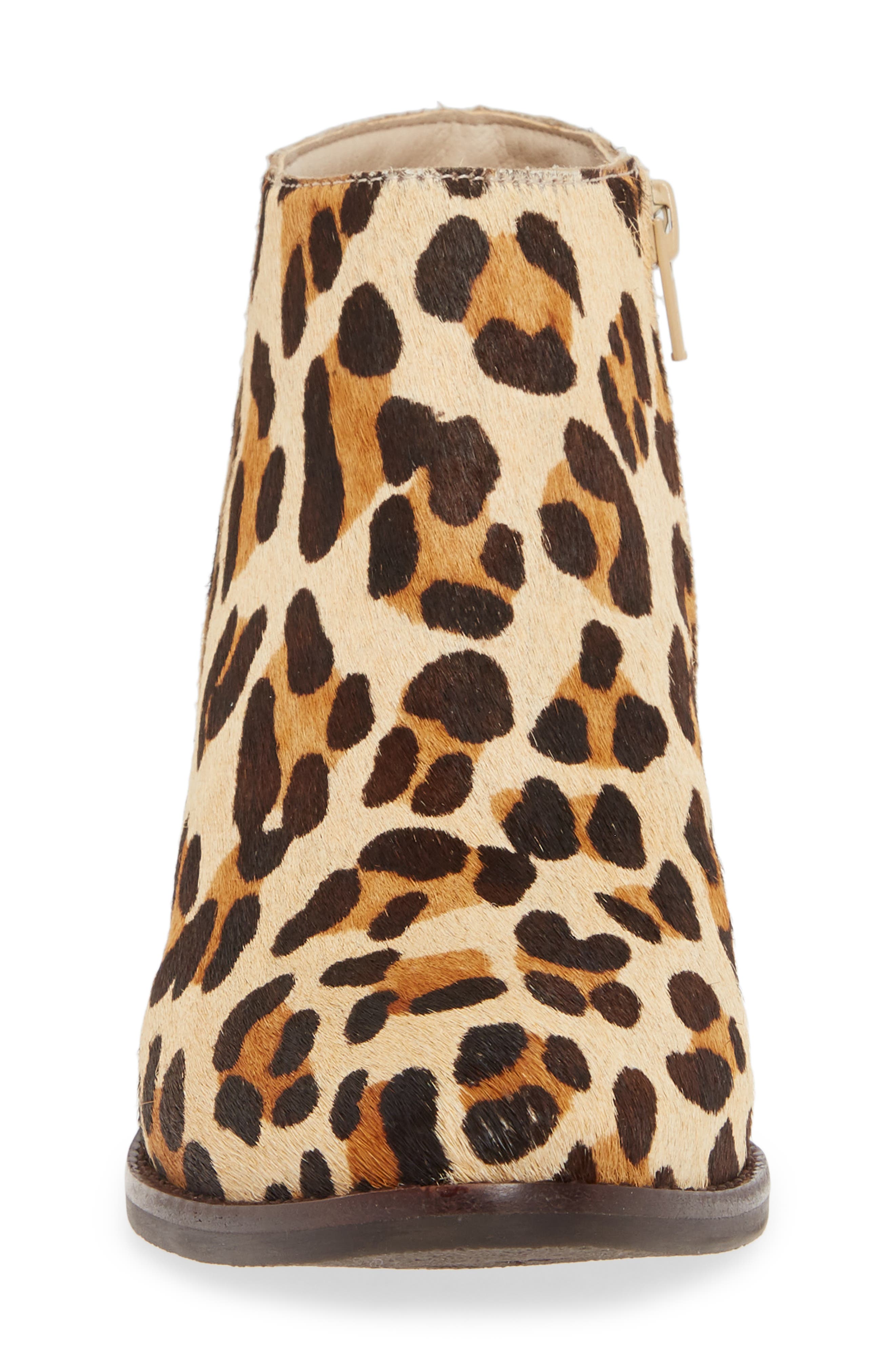 Billie Bootie, Alternate, color, LEOPARD PRINT CALF HAIR