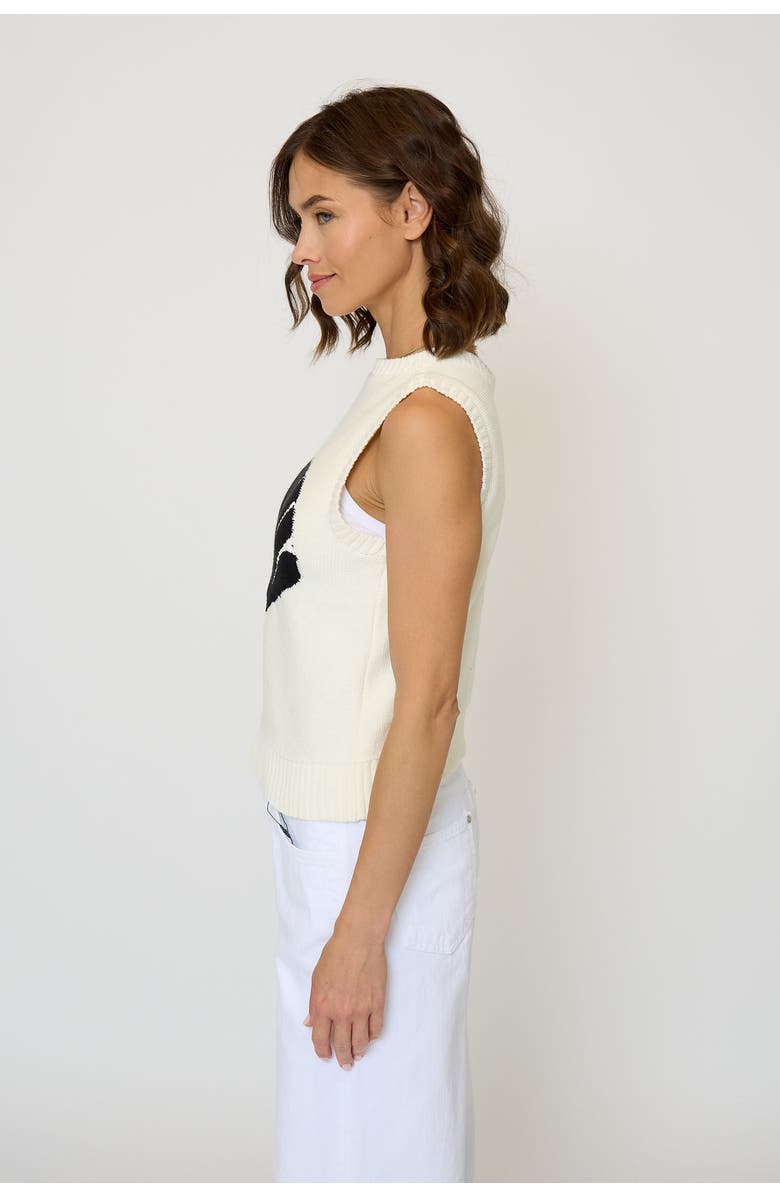 Central Park West Evie Shell Print Tank, Alternate, color, Ivory