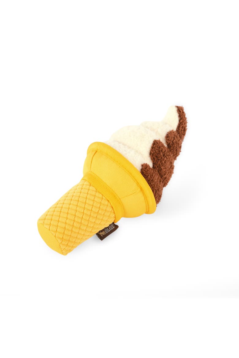 Swirls N' Slobbers Soft Serve Dog Toy, Ice Cream Shape, Alternate, color, Multicolored