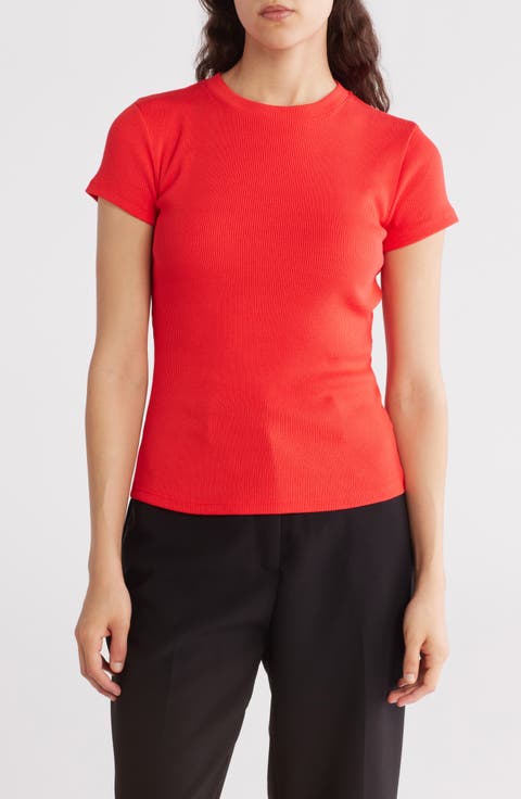 Stretch Rib Tiny Tee
