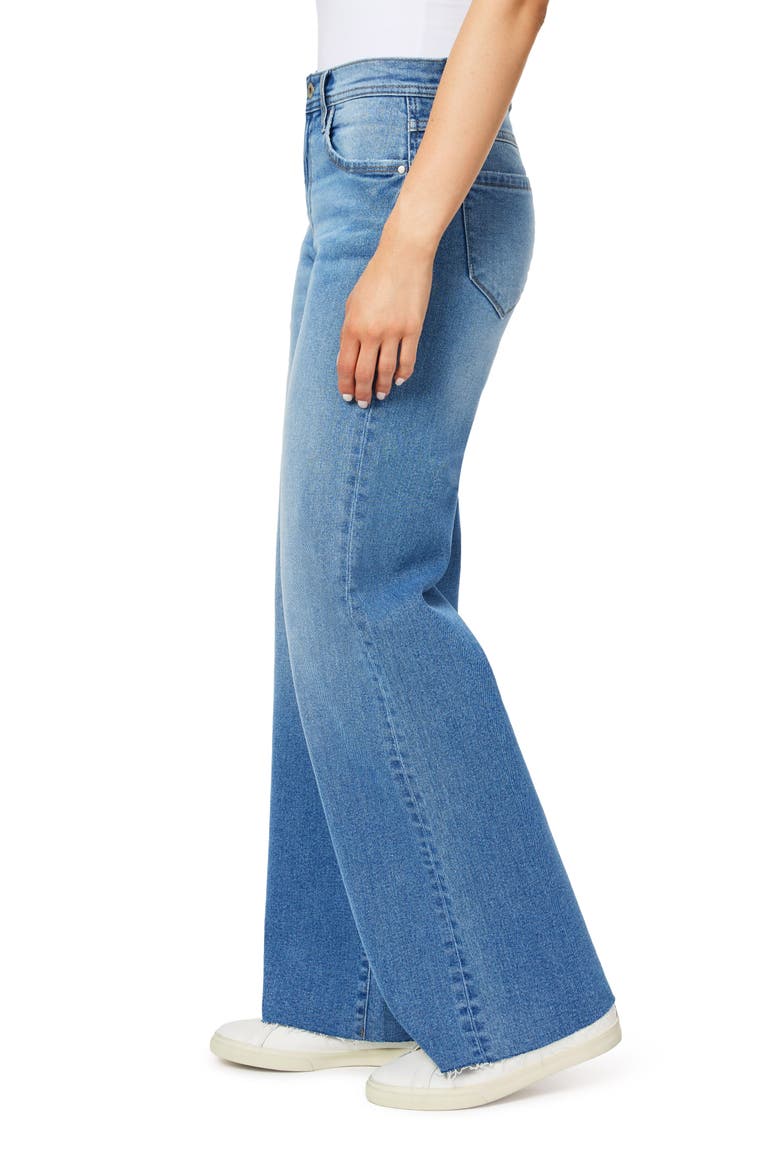 The Kaya High Rise Wide Leg Jeans, Alternate, color, FORSTER