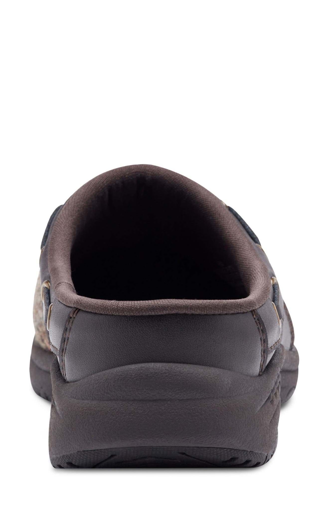 Easy Spirit Travelport Clog, Alternate, color, Dark Brown