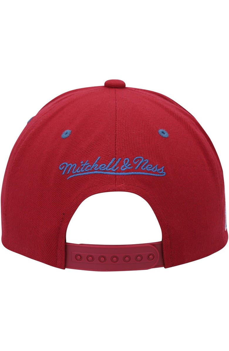 Mitchell & Ness Men's Mitchell & Ness Burgundy Colorado Avalanche LOFI Pro Snapback Hat, Alternate, color, Maroon
