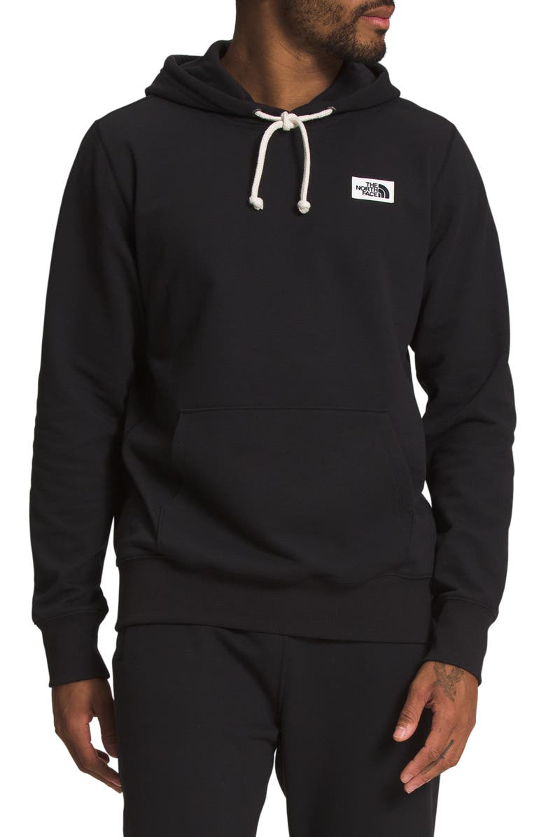 The North Face Heritage Patch Recycled Cotton Blend Hoodie, Main, color, 