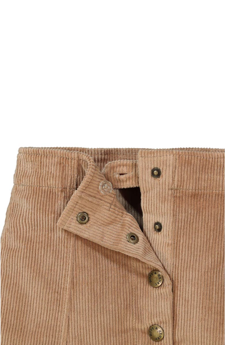 Hope & Henry Baby Girls' A-Line Snap Front Skirt, Infant, Alternate, color, 