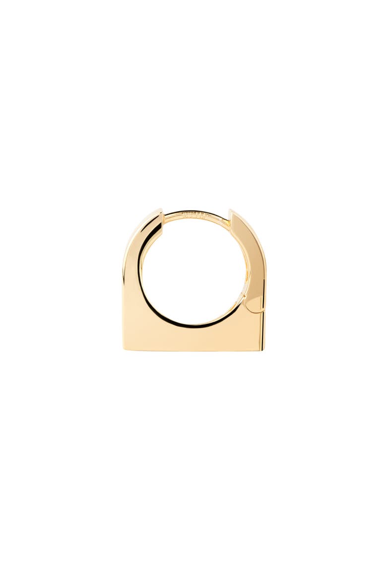 New York Single Hoop, Main, color, Gold