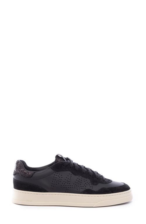 P448 Bali Lace-up Sneaker In Smog Black