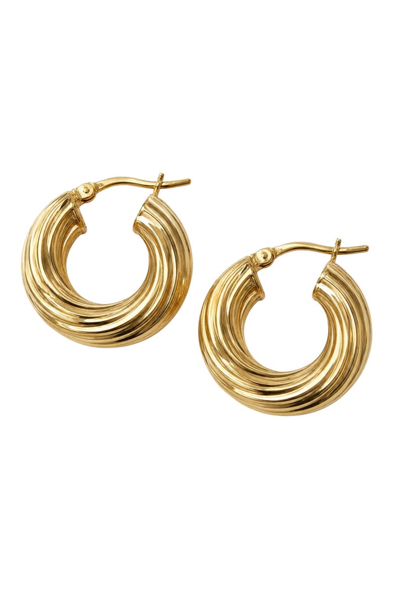 The Regence Hoop Earrings, Main, color, GOLD