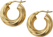 The M Jewelers The Regence Hoop Earrings