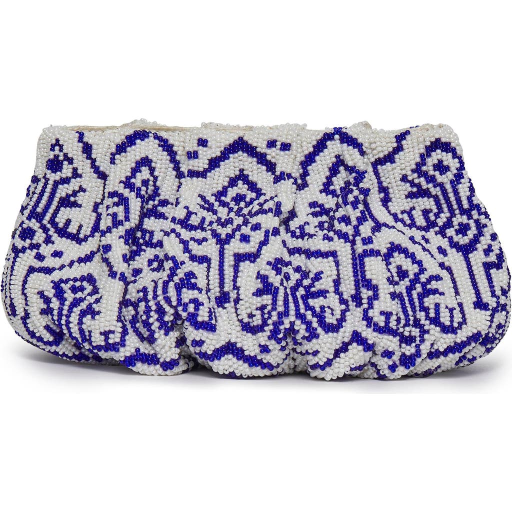 Lele Sadoughi Cora Beaded Clutch