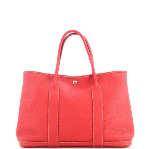 Garden Party Tote Leather 36