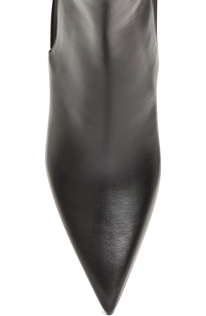 Christian Louboutin Condodo Pointed Toe Chelsea Boot, Alternate, color, Black