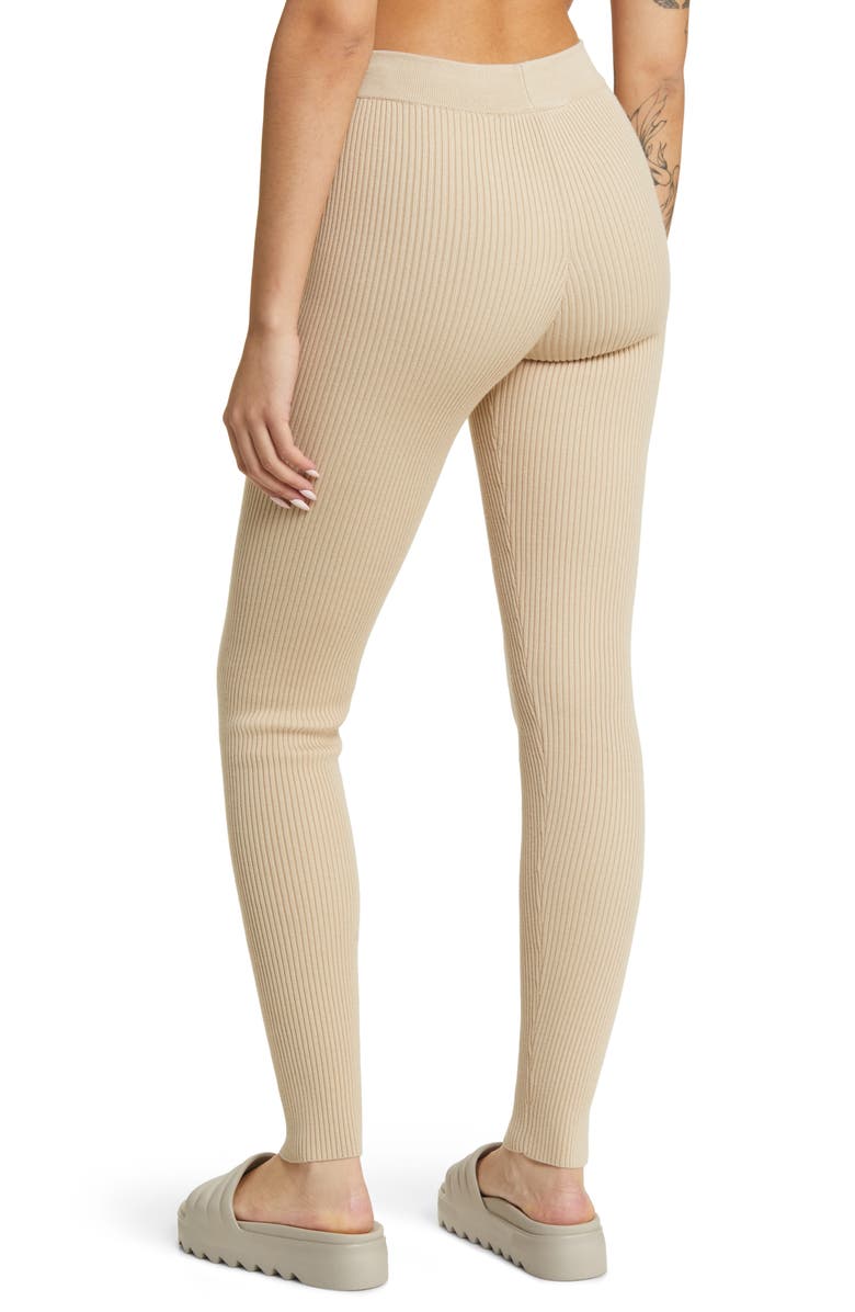 Fear of God Essentials Essentials Rib Leggings, Alternate, color, 