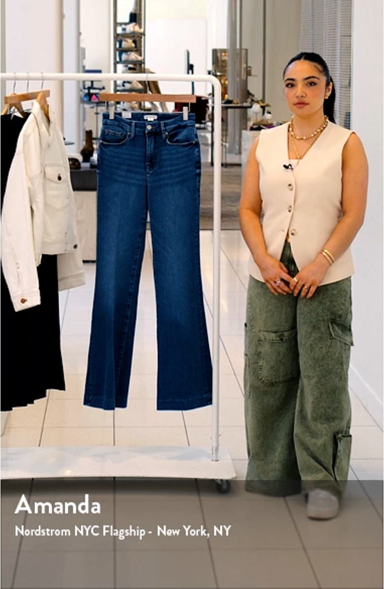 Good Legs High Waist Flare Jeans, sales video thumbnail