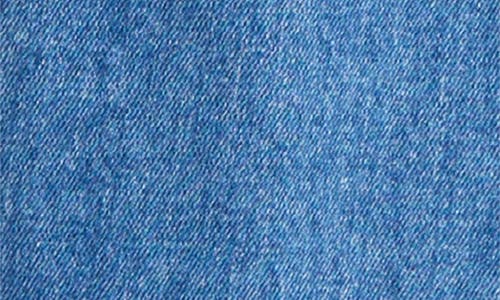 Paige Kiara Crop Denim Jacket In Blue