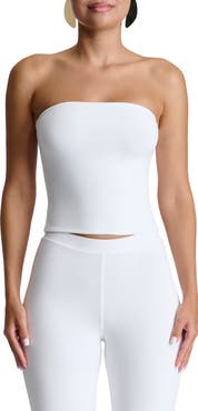Naked Wardrobe Smooth Crop Tube Top