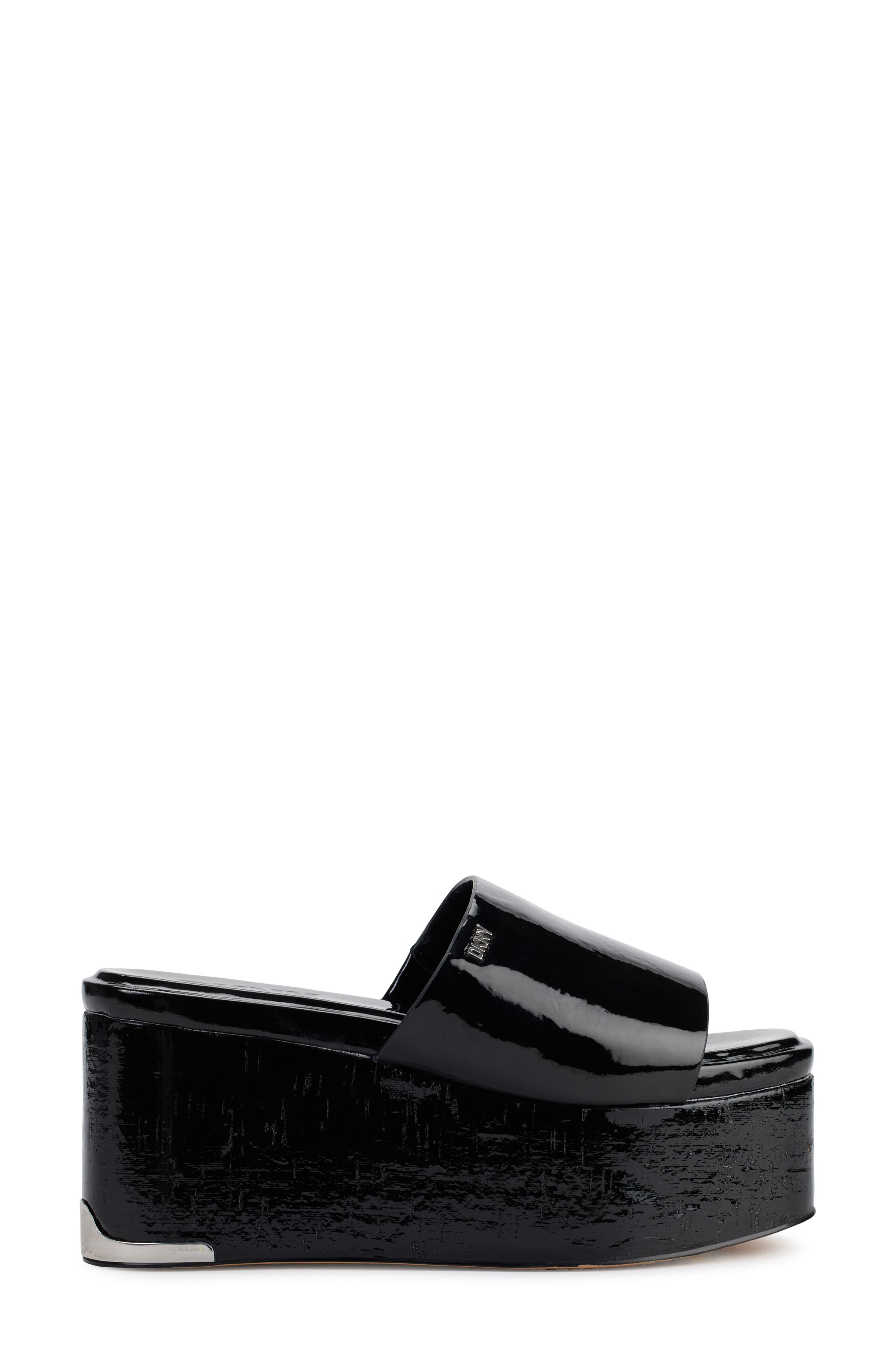 DKNY Adalira Platform Slide Sandal, Alternate, color, 