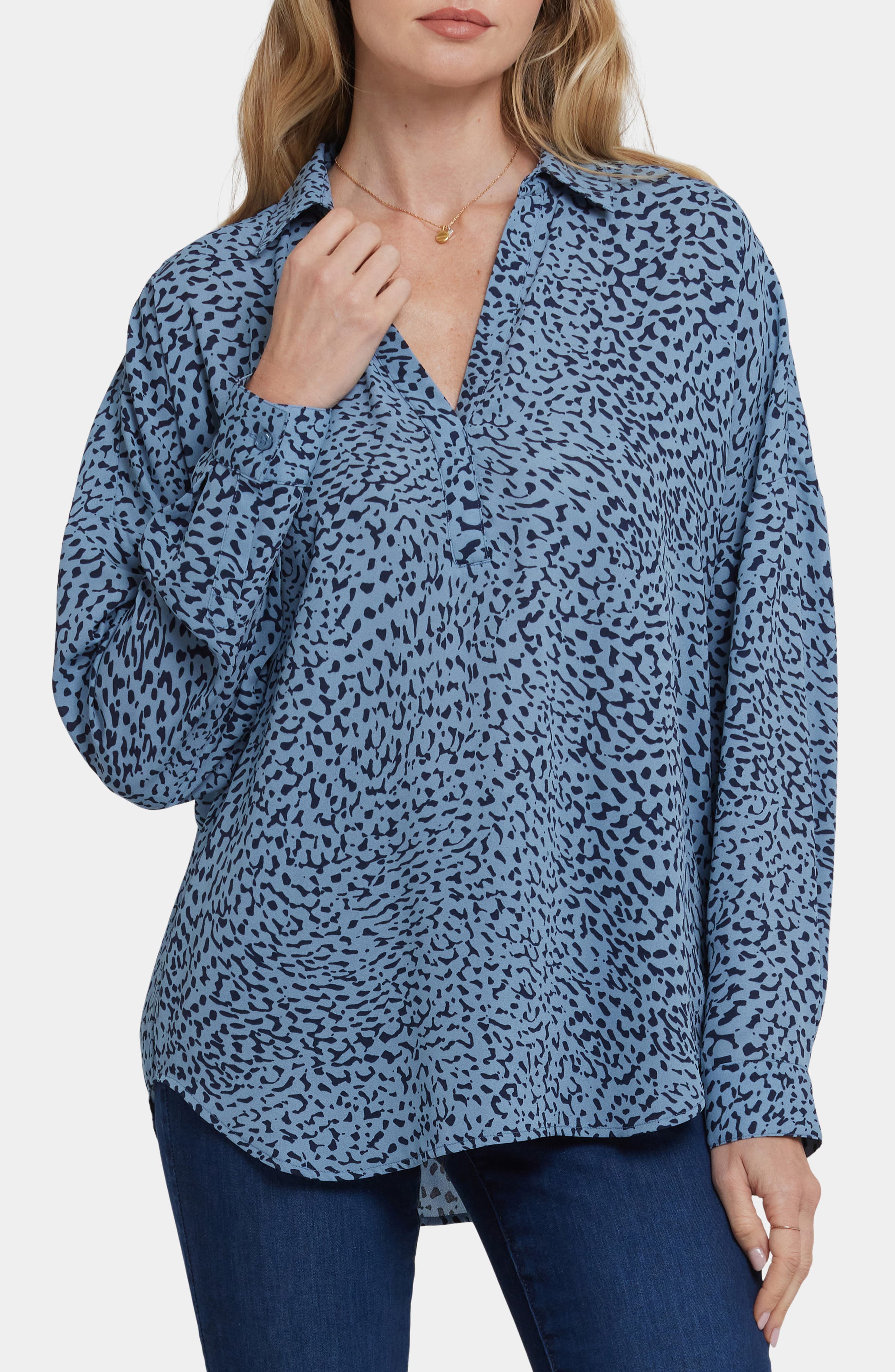 Becky Recycled Polyester Georgette Blouse - image 5