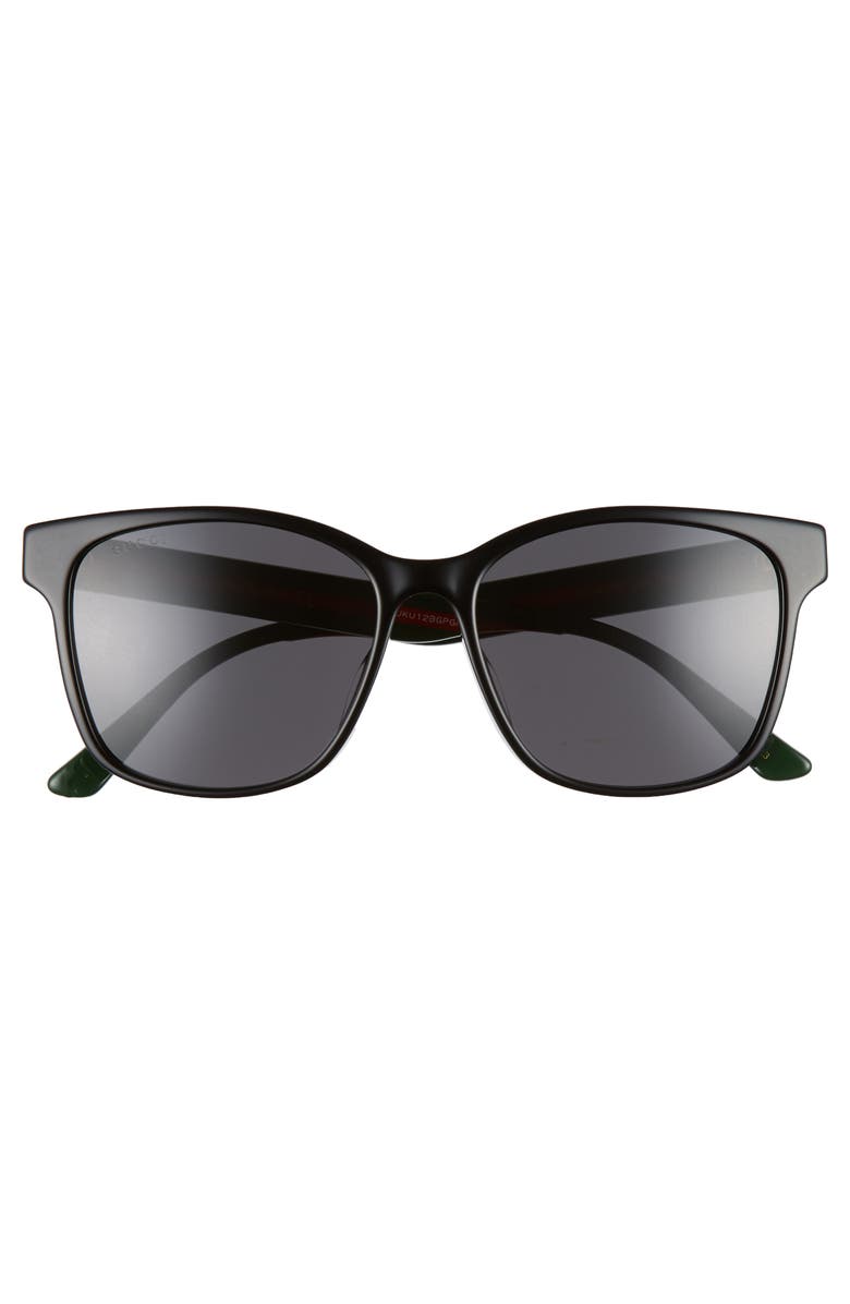 Gucci 56mm Square Sunglasses, Main, color, 