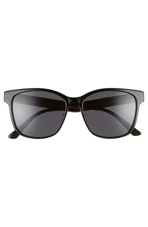 56mm Square Sunglasses
