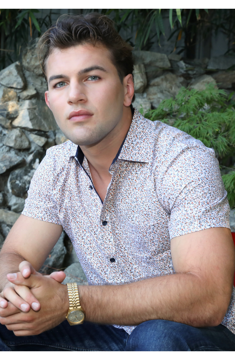 Ledger & Ford La Jolla Shirt, Alternate, color, White