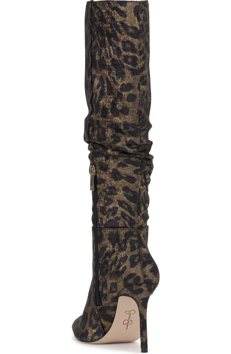 Jessica Simpson Ohena Slouch Knee High Boot, Alternate, color, Golden Copper/ Black