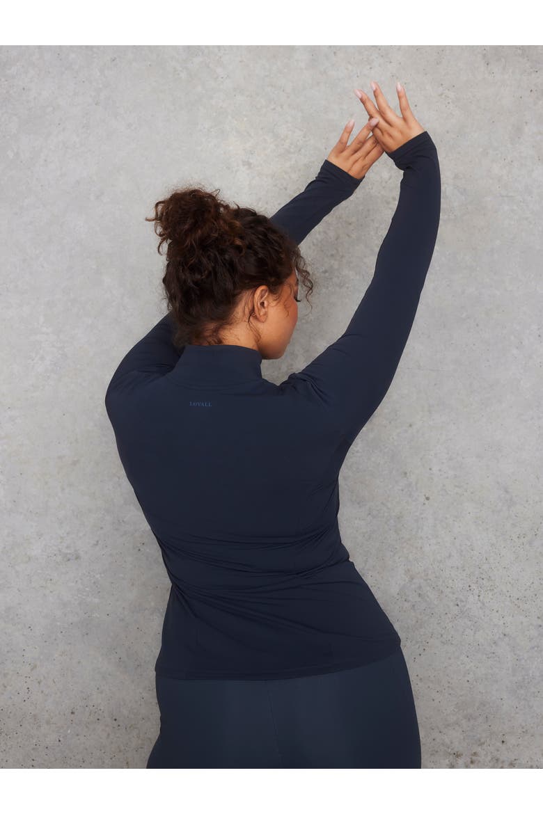 Empower Jacket, Alternate, color, Vintage Navy
