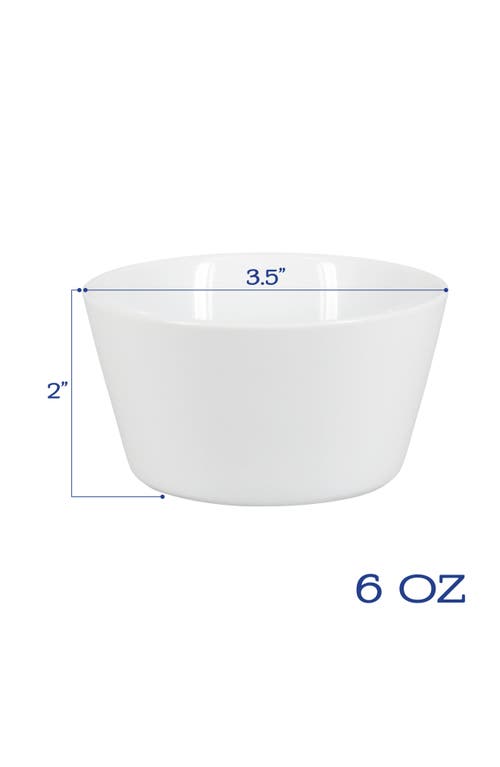 Bia Cordon Bleu Oslo Set Of 4 Ramekins In White
