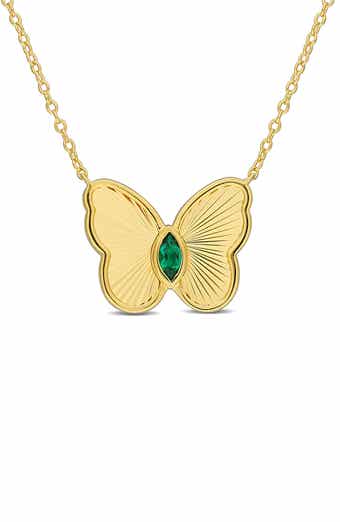 Butterfly Pendant Necklace