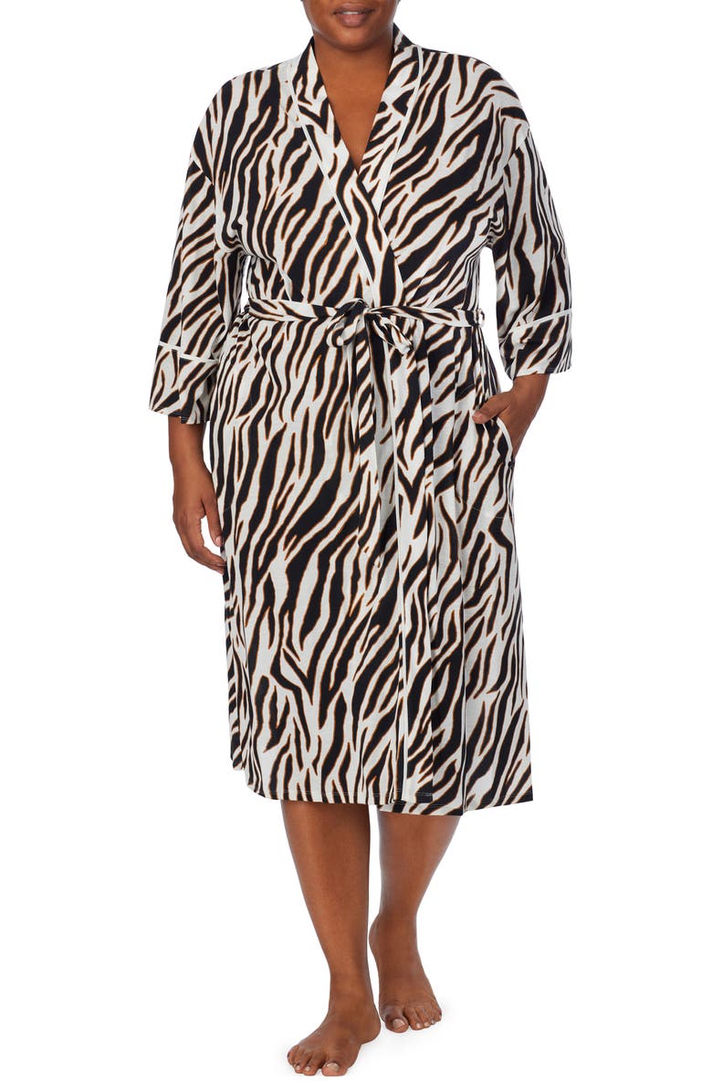 Refinery29 Print Wrap Robe, Alternate, color,